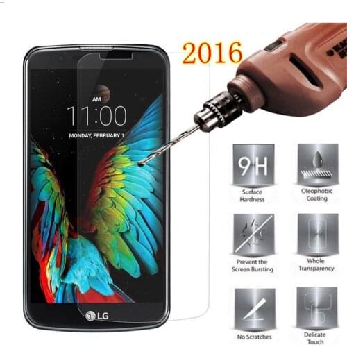Premium Tempered Glass For LG K10 LTE M2 K420N K410 K430 K430ds Screen Protector protective film For LG K10 k 10 case