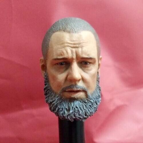 1/6 Scale Journey Russo Klau Head Sculpt Moustache for 12in Action Figure Male Body Model Toy