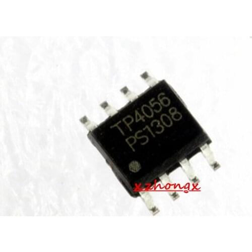 10 pces tp4056 sop8 4056e tc4056a tp4056e 4056 sop-8