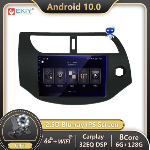 EKIY 6+128G Android Autoradio For Great Wall Voleex C20 2011+ Car Radio Multimedia 1280*720 IPS Navigation GPS Stereo no 2 din