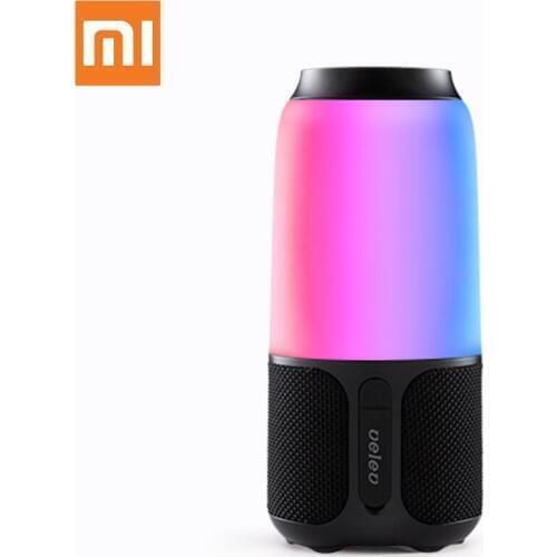 Xiaomi Mijia V03 Bluetooth Speaker Portable Wireless Loudspeaker Dazzle Colorful Night Light Music Induction Sensurround Speaker
