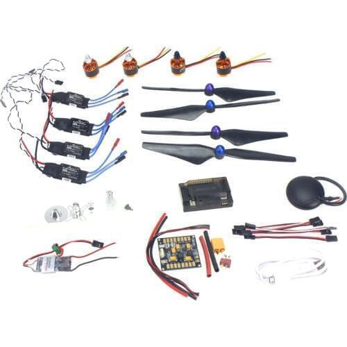 GPS APM2.8 Flight Control 30A ESC BEC 920KV Brushless Motor 9450 Propeller for DIY GPS Drone F15843-F