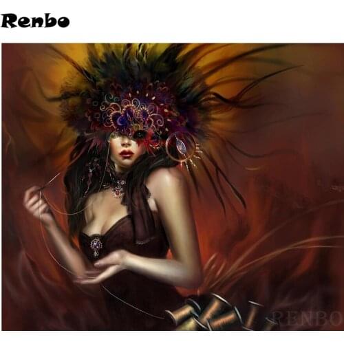 3d picture of rhinestones diamond embroidery mask woman 5d diy diamond painting full square round,mosaic,diamond,cross-stitch