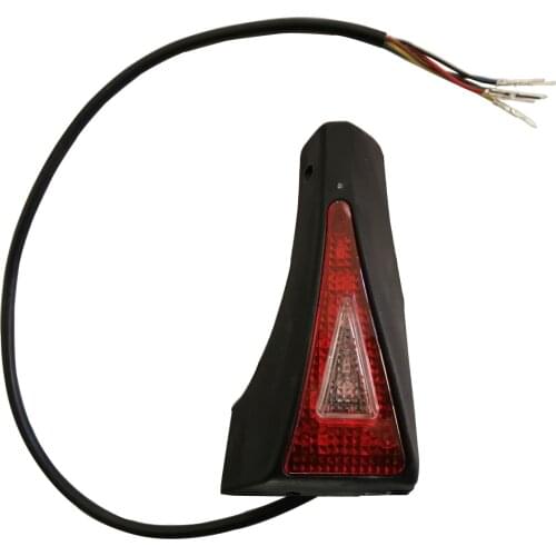 Turn Signal Edge Cover with Tail Light for Speedway 4 Electric Scooter Accessories