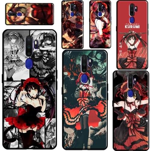 Kurumi Tokisaki Date A Live For OPPO A53 A31 A9 A5 2020 F5 F7 A1K A15 A3S A5S A83 A91 A93 A52 A72 Reno2 Z Phone Case