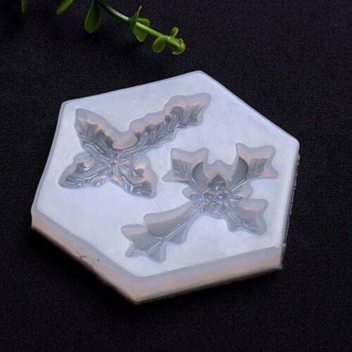 Mini 3D Cross Shape Silicone Epoxy Resin UV Glue Crafts Mold Creative DIY Art Pendant Brooch Jewelry Tool Accessory M2EA