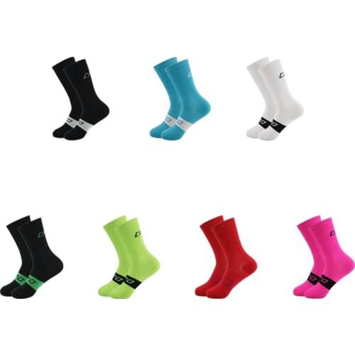 Men Training Socks Lined with Ankle Socks in Tube Fashion Multicolor Sports Anti Slip Socks