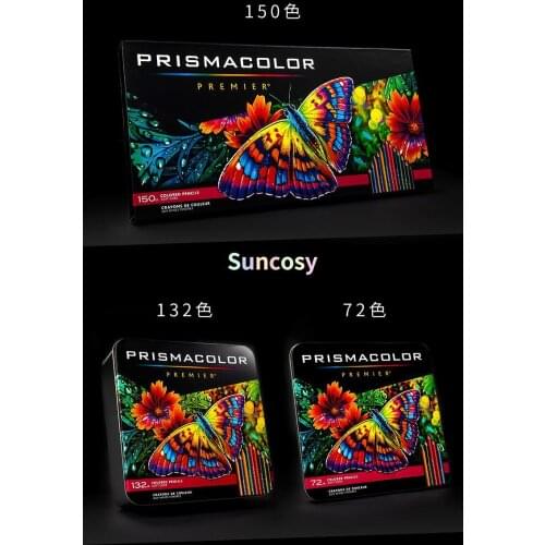 Premier Soft Core Colored Pencils 150 Multi Colored Pencil,Prismacolor Premier Coloured Pencils 48 72 150 Set Big Core Blending