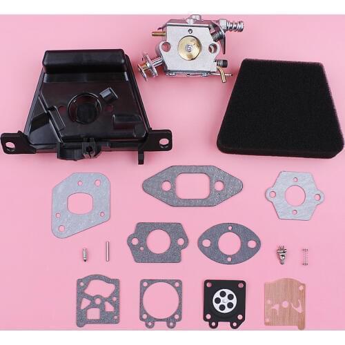 Carburetor Carb Repair Kit For Partner 350 351 Air Filter Cover Housing Cleaner Gasket Chainsaw Spare Replacement Part