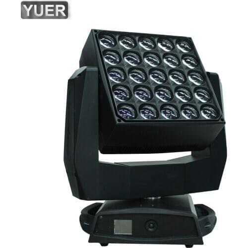 NEW 25X40W RGBW 4IN1 LED Wash Zoom Matrix Moving Head Beam Light DMX 512 DJ Disco Nightclub Party KTV Stage Professional