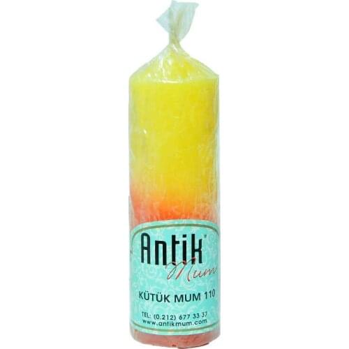 Fans Slab Wax Yellow Red 3.5x10cm 85 G