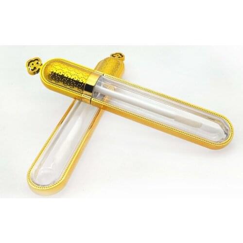15ml gold crown lip gloss tube empty lipgloss tube