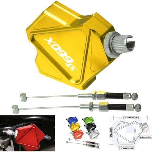 CNC Motorcycles Stunt Clutch Levers Easy Pull Cable System For Yamaha XT660 X XT660X XT 660 X 2004-2017 2005 2006 2007 2008 2009