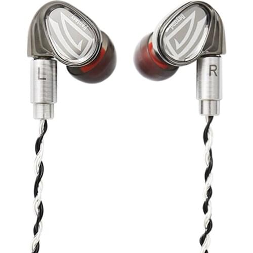 OSTRY KC07 Dual Unit Hybrid Technology 10mm CCAM Balance Armature Unit In-Ear Detachable Earphones