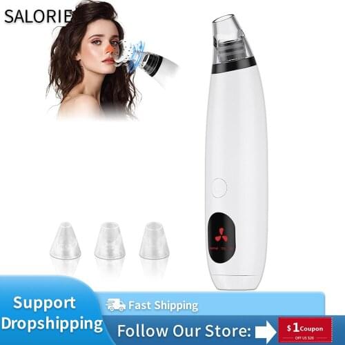 Facial Blackhead Remover Pore Acne Pimple Removal Face Nose Cleaner Vacuum Suction Facial Diamond Beauty Clean Skin Care Beauty