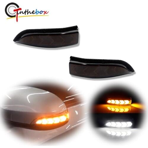 LED Front Side Mirror Lights For Toyota Prius C, Venza, Avalon, Corolla iM, Scion iM Sequential Turn Signal / DRL Parking Light