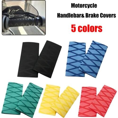 For YAMAHA For Honda For Ducati For Kawasaki Z750 Z900 Z800 Z1000 Motorcycle Heat Shrinkable Grip Cover Non-slip Grip Glove