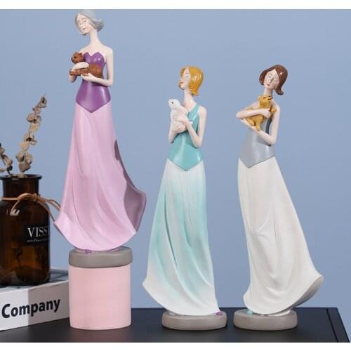 Northern light Luxury style girl heart decoration wedding gift stay creative wardrobe of wine accessories for the house modern