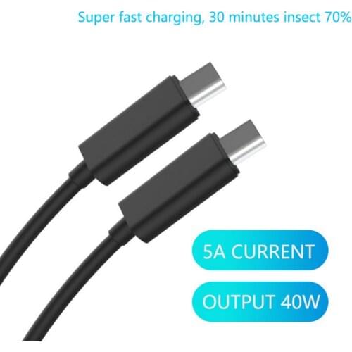 10FT Charging Cable For PS5 DualSense Wireless Controller 2 In 1 Multiple Charger Cord With 2 Type-C Ports For Two Device Safe