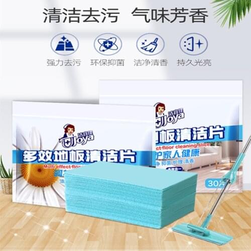 Fresh Floor Cleaning Slice 10 Pcs Floor Cleaning Dissolvable Paper Cleaner Portable Remove Dirt for Home Kitchen