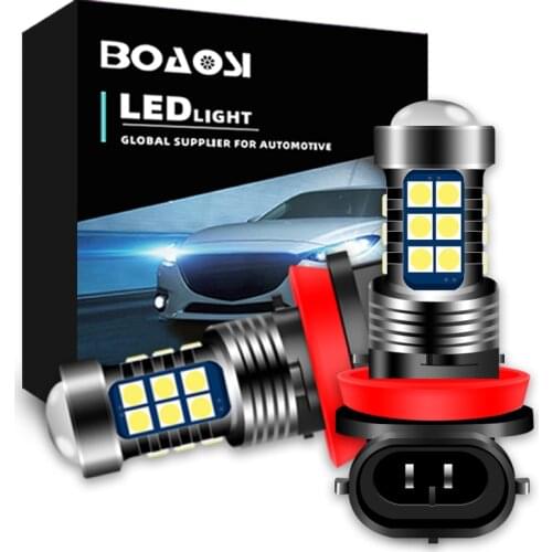 2x 3600LM H8 H11 LED Canbus H7 9006 HB4 LED Fog Lamp For Volkswagen BMW Benz Audi A3 8P A4 B8 B6 A6 C6 C7 BMW E60 E90