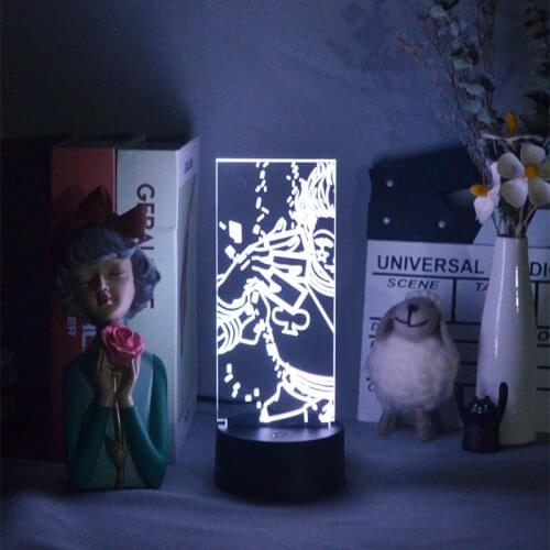 3d Night Lamp Anime Hunter X Hunter for Kids Child Bedroom Decor Nightlight Manga Gift Cool Birthday Night Light