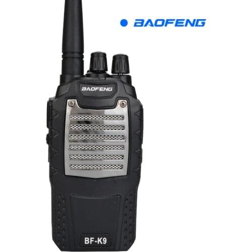 Baofeng bf-k9 walkie talkie civil 5W high power walkie talkie 400-470MHz handheld outdoor construction site Hotel walkie talkie