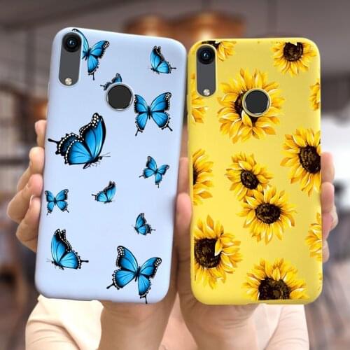 Honor 8A Case Colorful Sunflowers Cover For Huawei Honor 8A Prime Pro Honor8A Soft Silicone Phone Cases 6.09'' Full Cover Bumper
