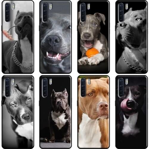 Pit Bull Lovely Pet Dog Cover For OPPO A5 A9 A31 A53 2020 A1K A5S A15 A52 A72 A83 A91 F5 F7 Reno 2 Z 4 Pro Case