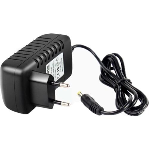 Black 5.5*2.5mm 5.5*2.1mm 3V1A5V1A 6V1A12V1A 9V1A 5V2A 12V15v18v2a EU AC Power Switch Adapter 24V1A 2A Router Camera DC Charger