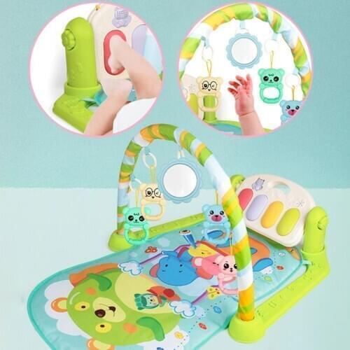 Baby Music Piano Keyboard Play Rack Kids Carpet Play Mat Pad Early Education Gym Clawing Game Children Toy