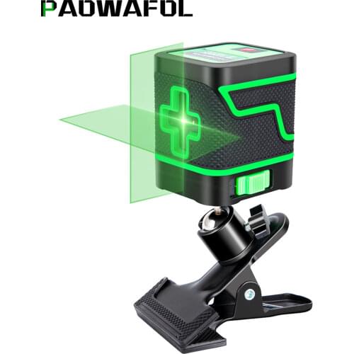 Mini 2 Lines Cross Line Laser Green Laser Level 1V1H Super Powerful Green Laser Beam Line