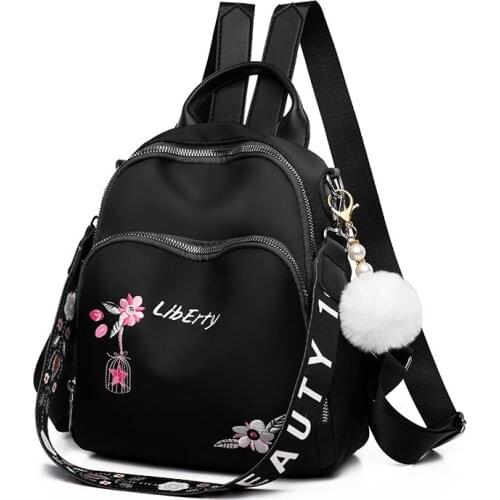Mydadz Women's Backpacks With Embroidery