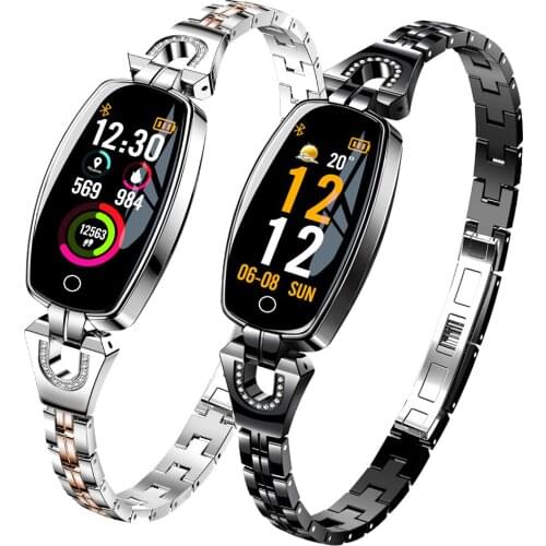 New Popular Women Smart Watch Fitness Tracker Blood Pressure Heart Rate Monitor IP67 Waterproof Womens Female Ladies Smartwatch