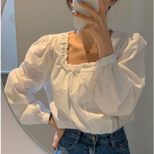 New Embroidery Lace Transparent Womens Blouses Summer Tops Femme Casual Women Shirt Long Sleeve Girls Blouse New Blusas