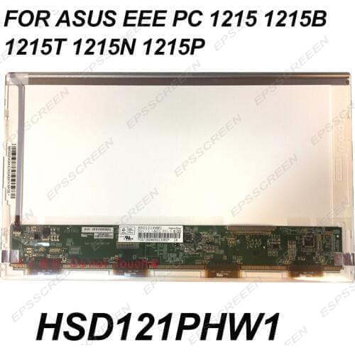 Original 12.1" LCD LED Laptop Screen FOR ASUS EEE PC 1215 1215B 1215T 1215N 1215P HSD121PHW1 lcd display panel replacement 30PIN