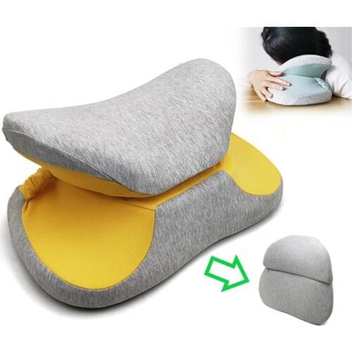 Memory Foam Nap Pillow For Desk Napping Pillow Desk Nap Pillow Supporter Seat Cushion Headrest Travel Neck Pillow Bedding