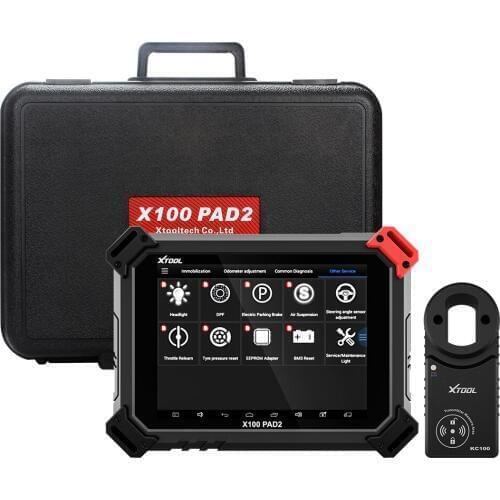 XTOOL Original X100 Pad2 / PAd2 Pro Auto Key Programmer with EPB EPS OBD2 Odometer OilRst TPMS X100 PAd 2 Better than X300 pro3
