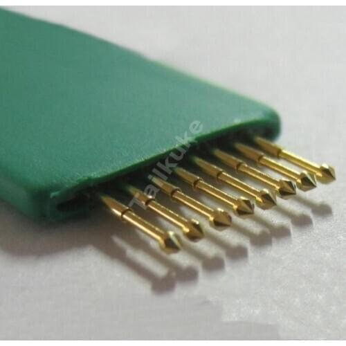 1.27-8P Program Burning Needle Test Needle Spring Needle Probe 8 Feet 1.27 Pitch 50mil