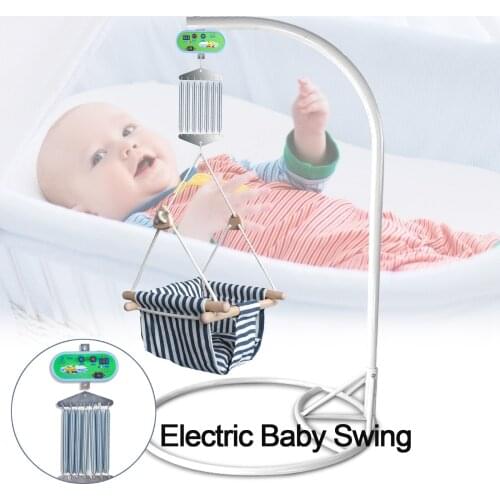 Electric Baby Swing 12W Baby Cradle Controller Infant Bouncer External Power Swing Driver Adjustable Timer With 7 Springs