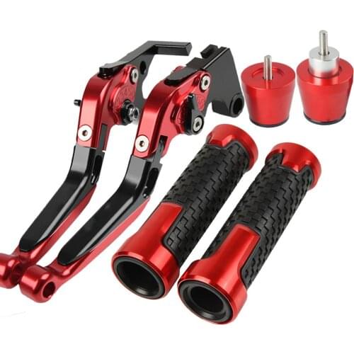 For VESPA GTS300 GTS250 GTS125 Motorcycle CNC Brake Clutch Levers 7/8" 22MM Handlebar Handle bar grip ends plug GTS 300 125 250