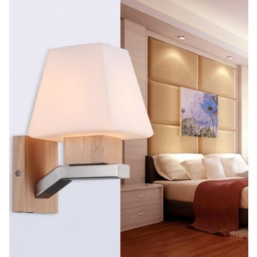 Modern arandela glass ball corridor aisle bedroom lamp