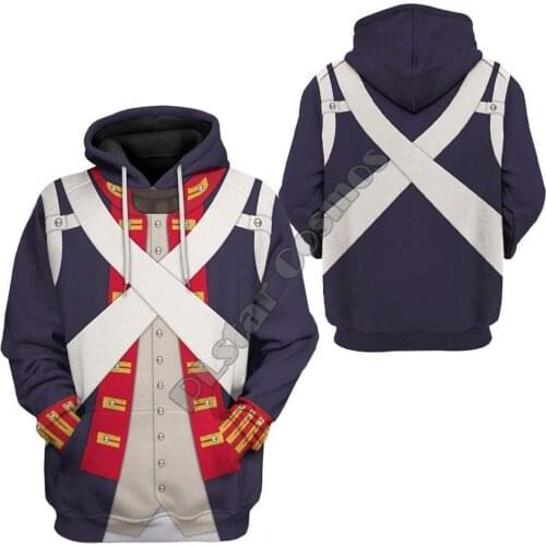 British Foot Artillery 3D Printed Men For Women hoodies Harajuku Streetwear Fashion Sweatshirts Jacket Cosplay Costumes