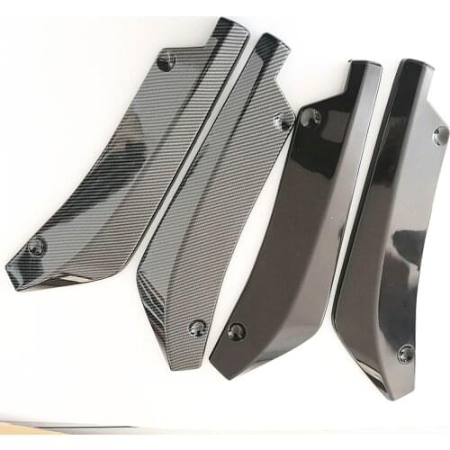 2 pieces Universal rear bumper lip spoiler diffuser for Opel Astra VAUXHALL MOKKA Zafira Insignia Vectra Antara