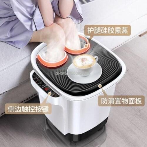 Foot Bath Foot Basin Wu Xin Same Full Automatic Foot Soaking Electric Massage Heating Constant Temperature Deep Bucket Household