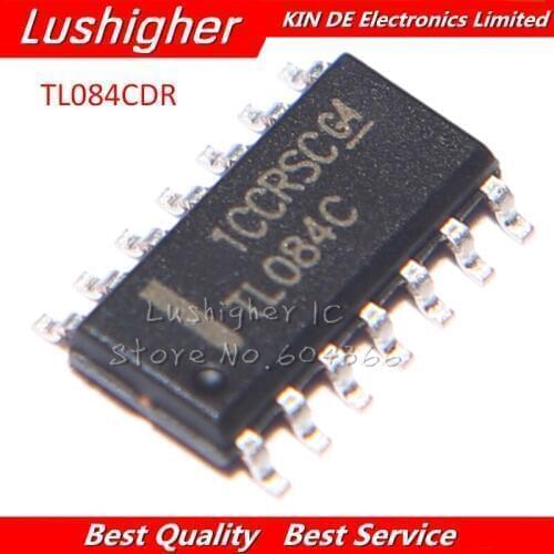 10PCS TL084C SOP14 TL084CDR SOP TL084 SMD IC New Original