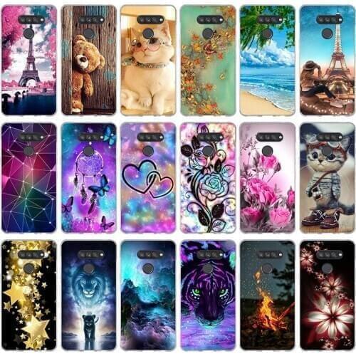 6.5" Case For LG K50S Cover TPU Soft Silicone Back Shell Cover For Coque LG K50s Case Coque For Funda on For lg k50s Phone Cases