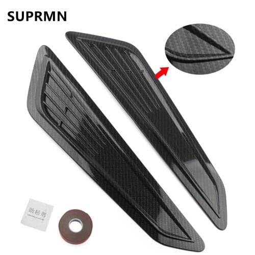 Automobile universal hood decoration fake air outlet hood leaf board sports personality modification decoration accessories