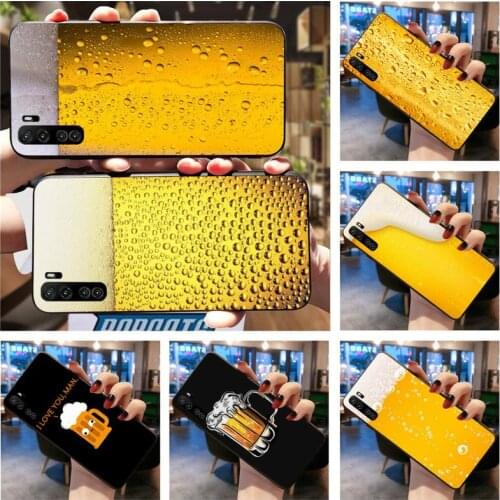Beers Alcohol Summer Bubble Phone Case For Huawei Nova 6se 7 7pro 7se honor 7A 8A 7C 9C Play