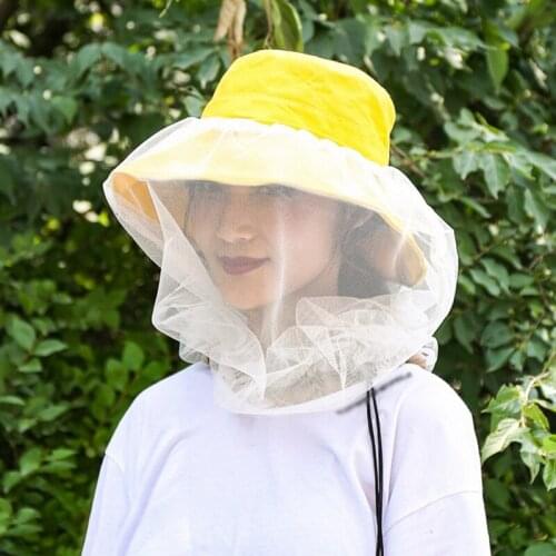 Breathable Outdoor Fishing Anti-Mosquito Veil Shade Sun Protection Fishing Shawl Mesh Hat Fishing Caps Outdoor Sport